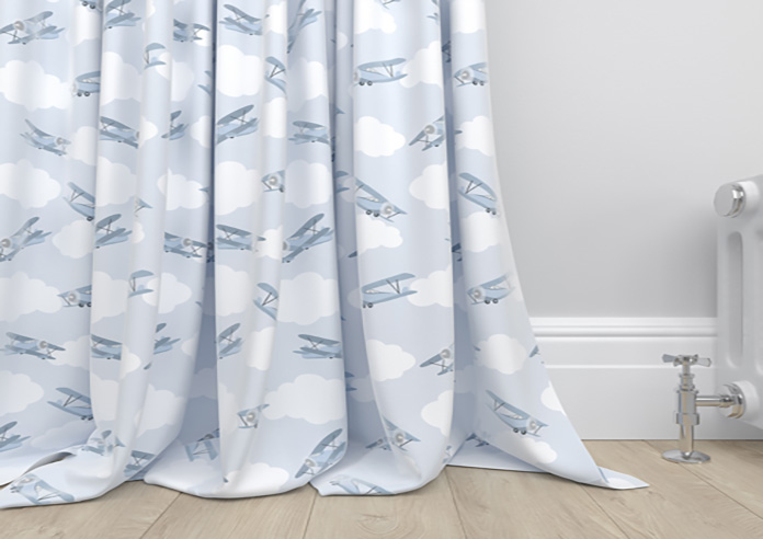 Flying Ace, Clear Sky - Made to Measure Curtains - Image 6